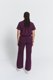 Pantalon de gommage large ACE - Violet royal