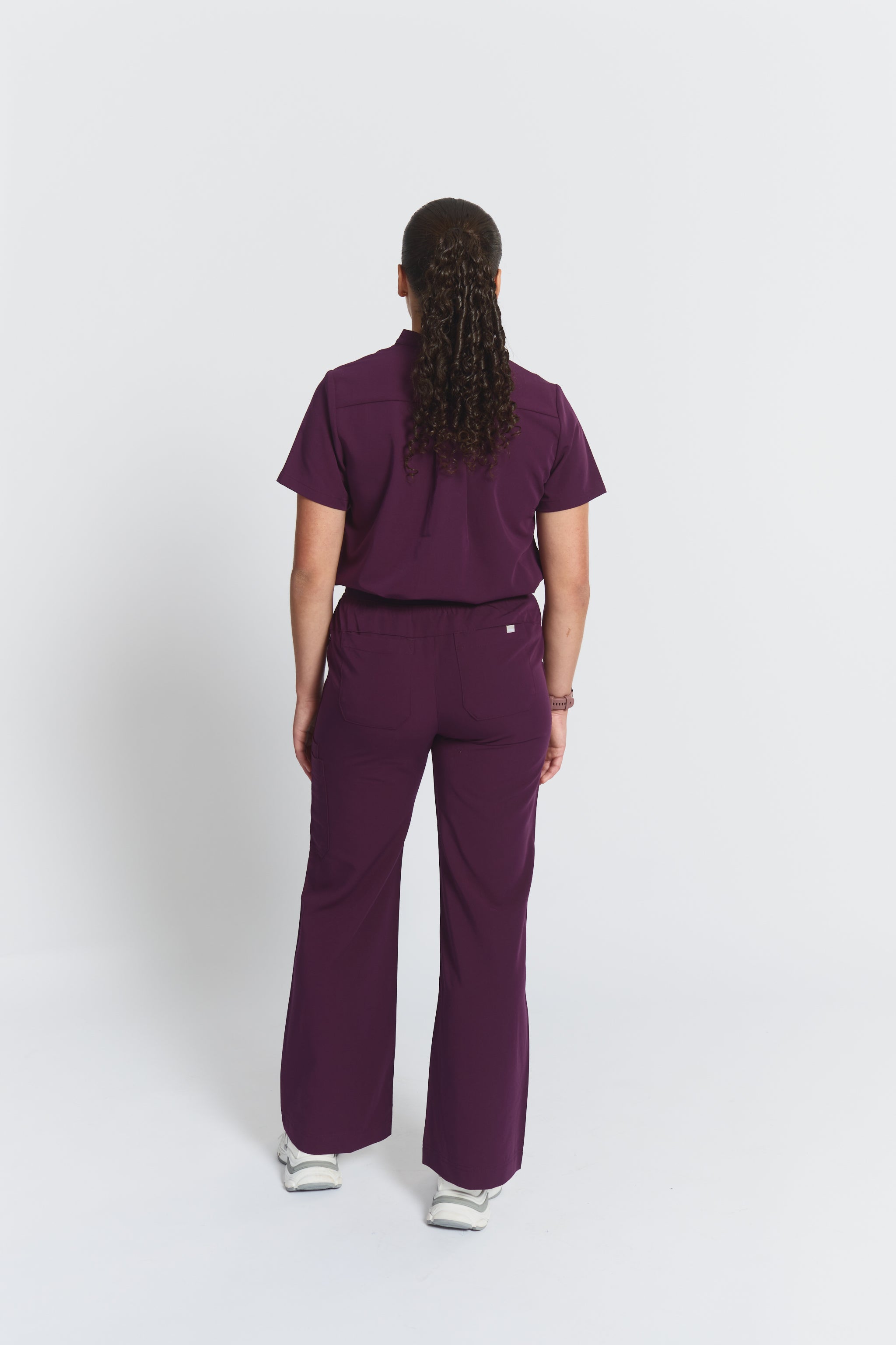 Pantalon de gommage large ACE - Violet royal