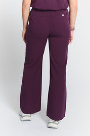 Pantalon de gommage large ACE - Violet royal