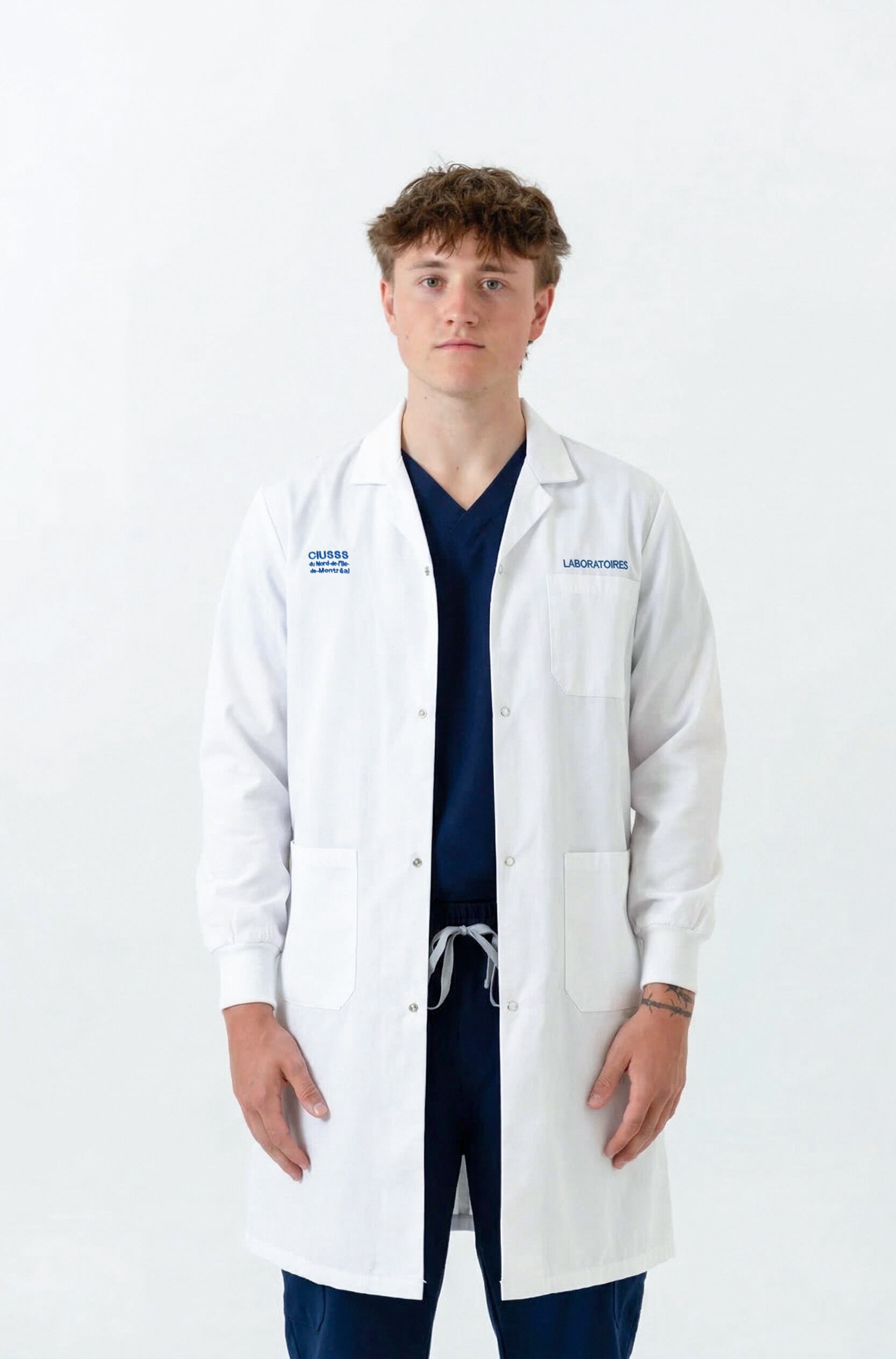 Blouse de laboratoire unisexe Augustus