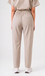 Lulu Straight Leg Scrub Pants - Sandstone
