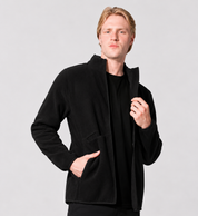 Elliot Polar Fleece Jacket- Black