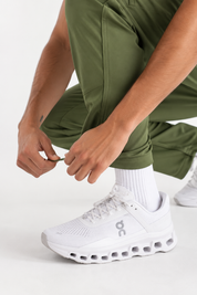 Luca Straight Scrub Pants - Mossy Green