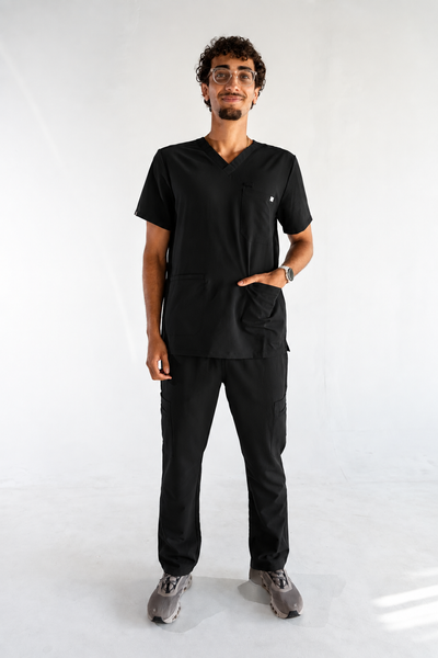 James Scrub Top - Black