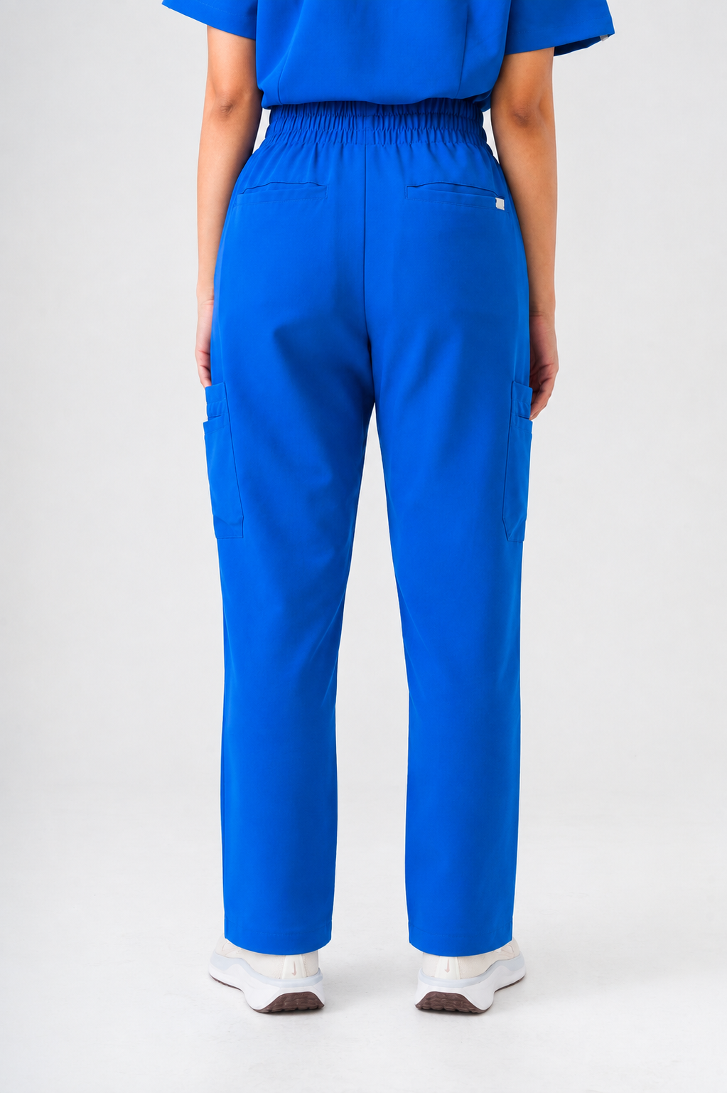 Lulu Straight Leg Scrub Pants - Royal Blue