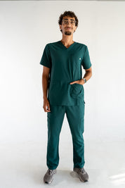 James Scrub Top - Pine