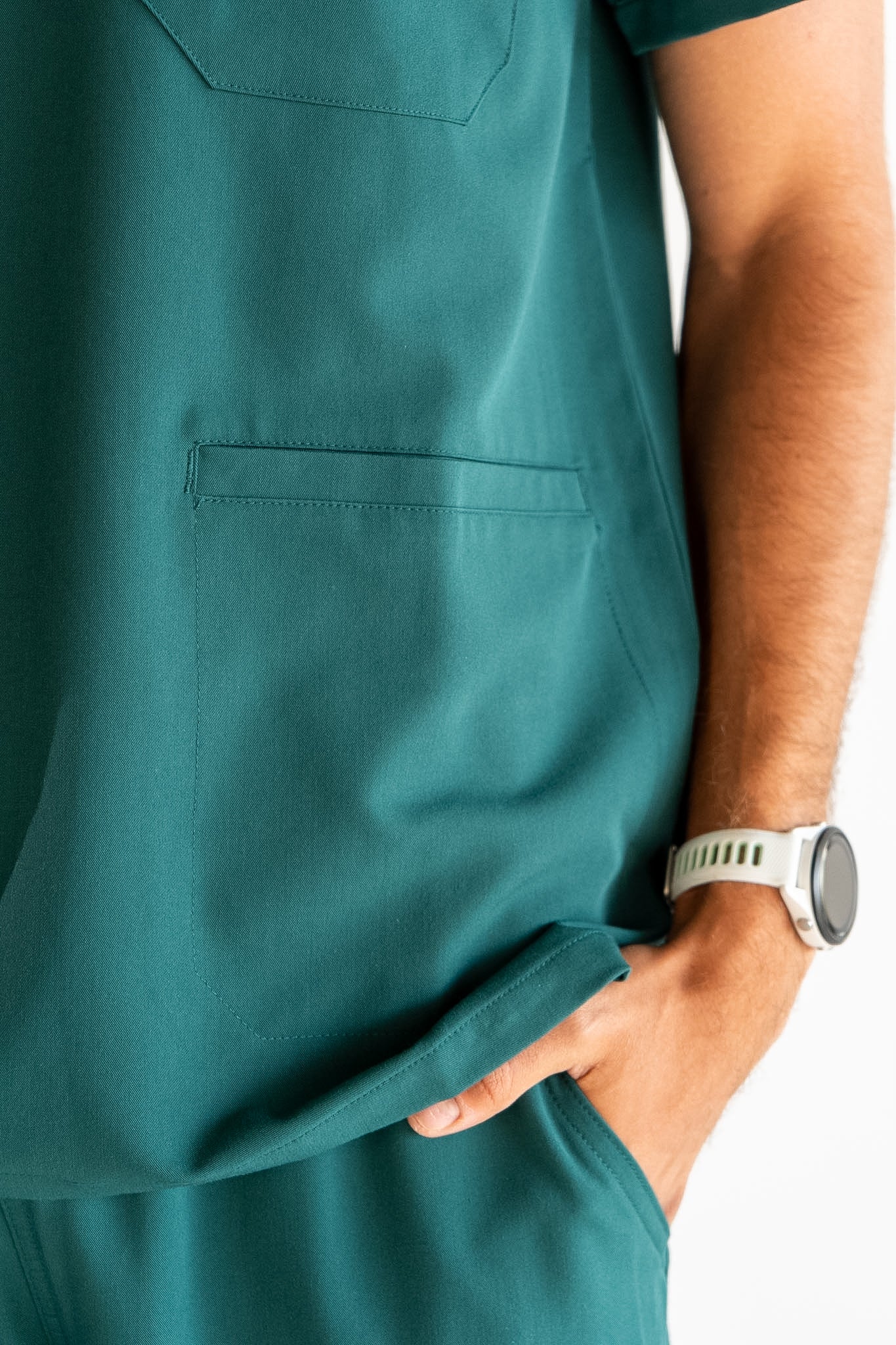 James Scrub Top - Pine