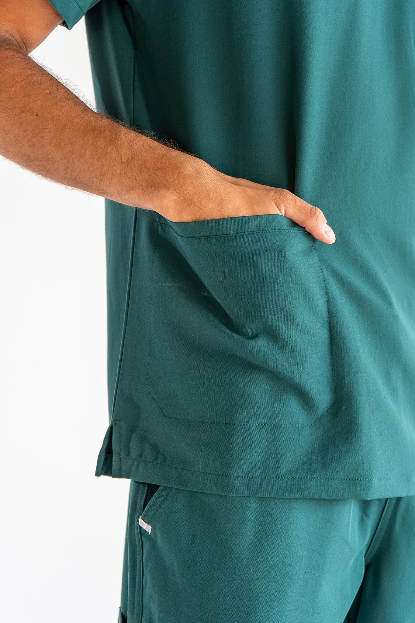 James Scrub Top - Pine