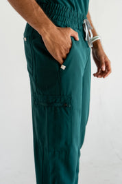 Kian Jogger Scrub Pants - Pine