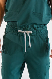 Kian Jogger Scrub Pants - Pine