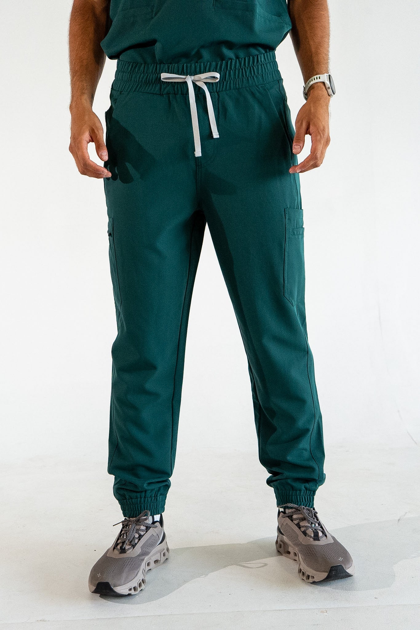 Kian Jogger Scrub Pants - Pine