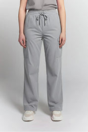 Florence Straight Leg Scrub Light Grey