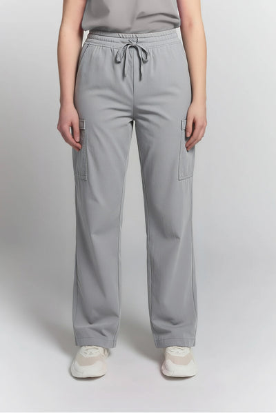 Florence Straight Leg Scrub Light Grey