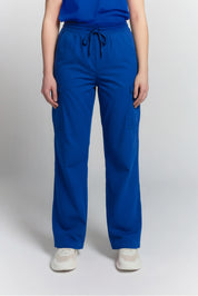 Pantalon médical droit Florence bleu roi
