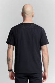 Galen Scrub Top Black