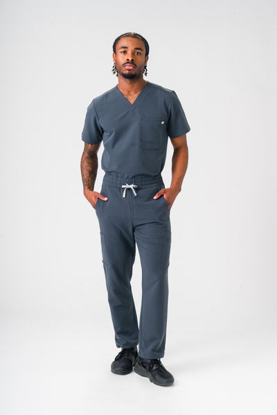 Pantalon de travail Luca Straight - Gris étain