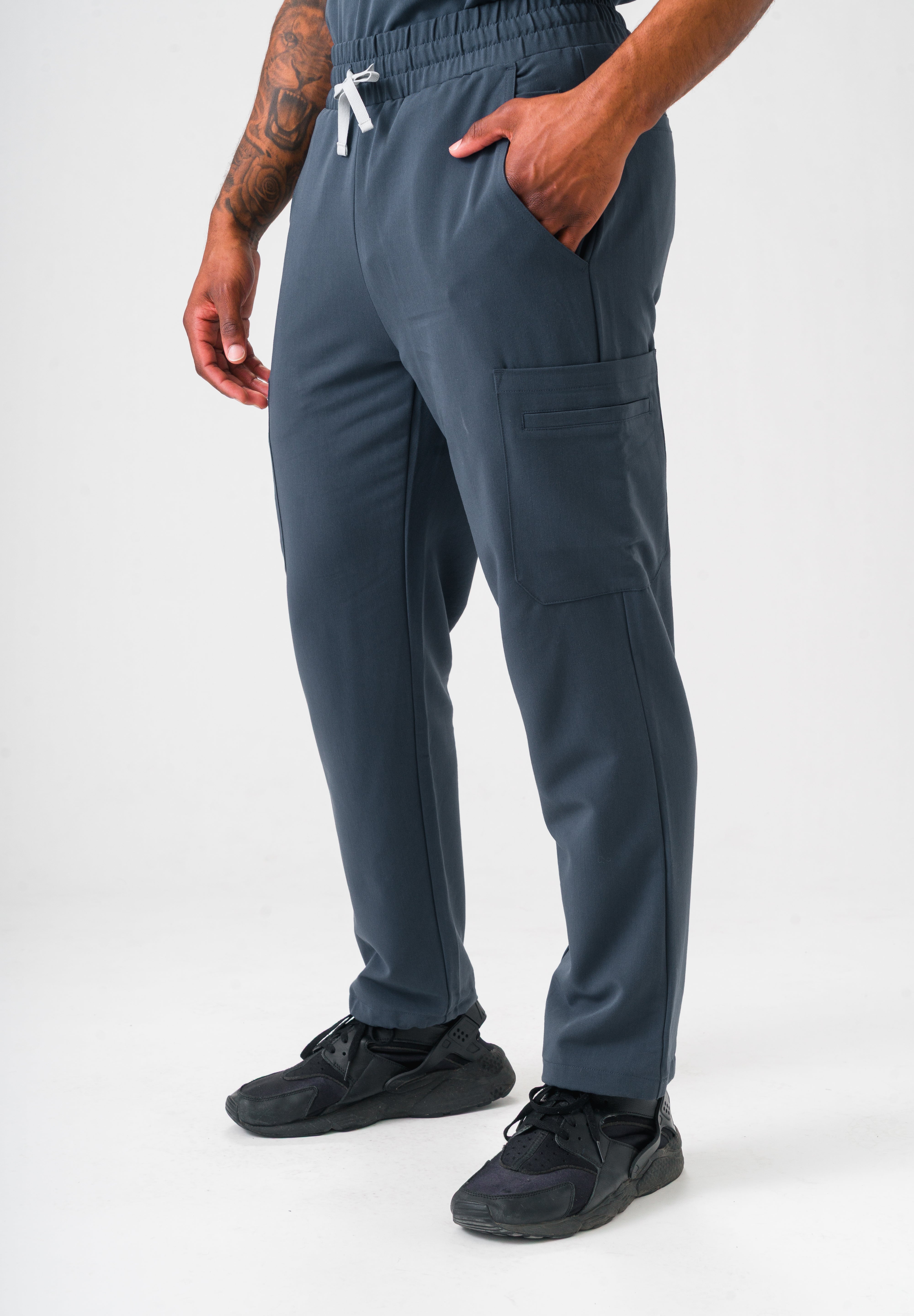 Pantalon de travail Luca Straight - Gris étain