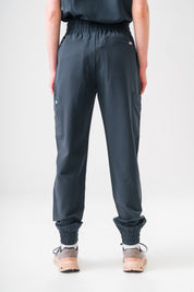 Pantalon de jogging d'uniforme médical Anastasia - Étain