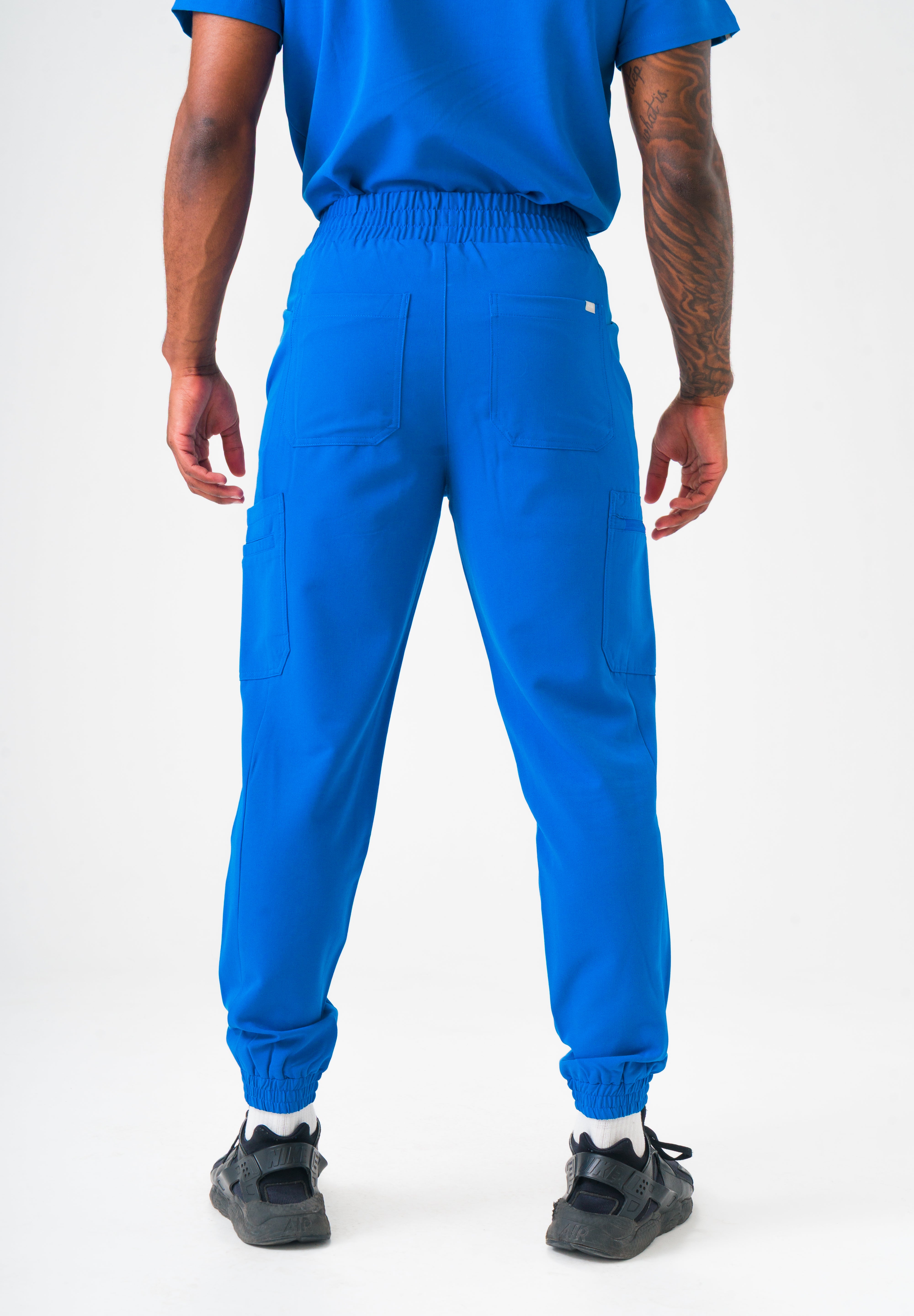 Kian Jogger Scrub Pants - Royal Blue