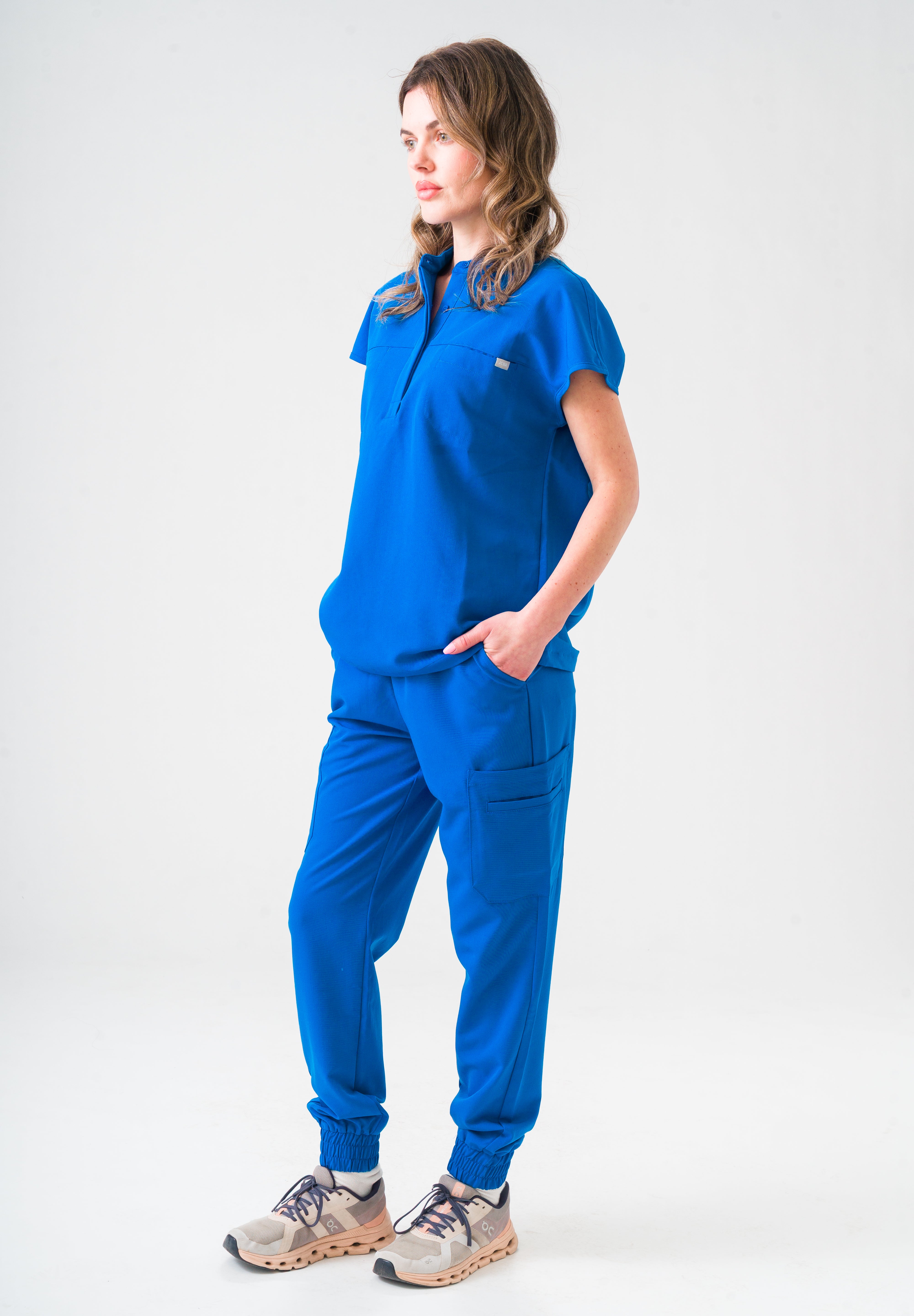 Anastasia Jogger Scrub Pants - Royal Blue