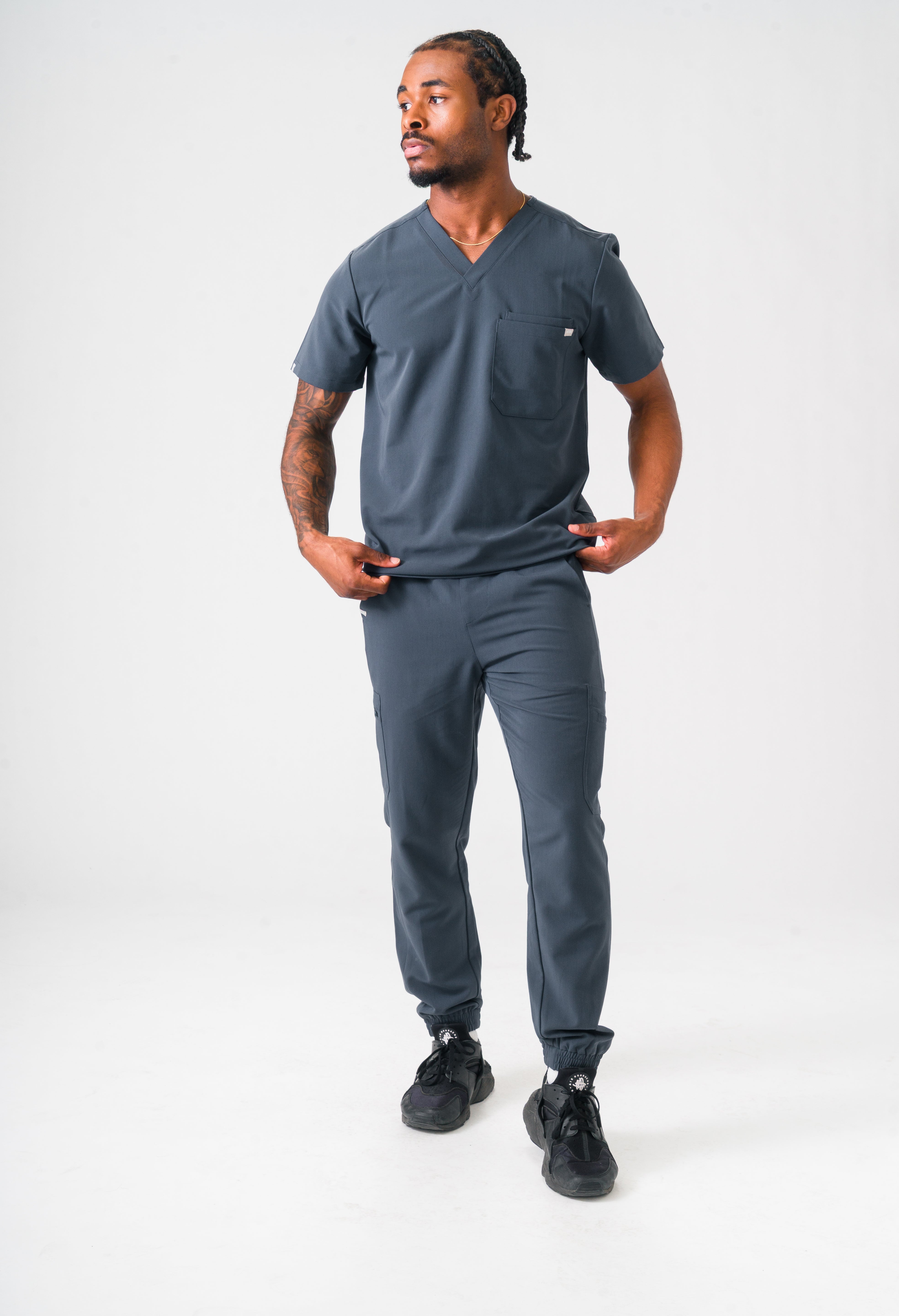 Haut d'uniforme Liam - Étain
