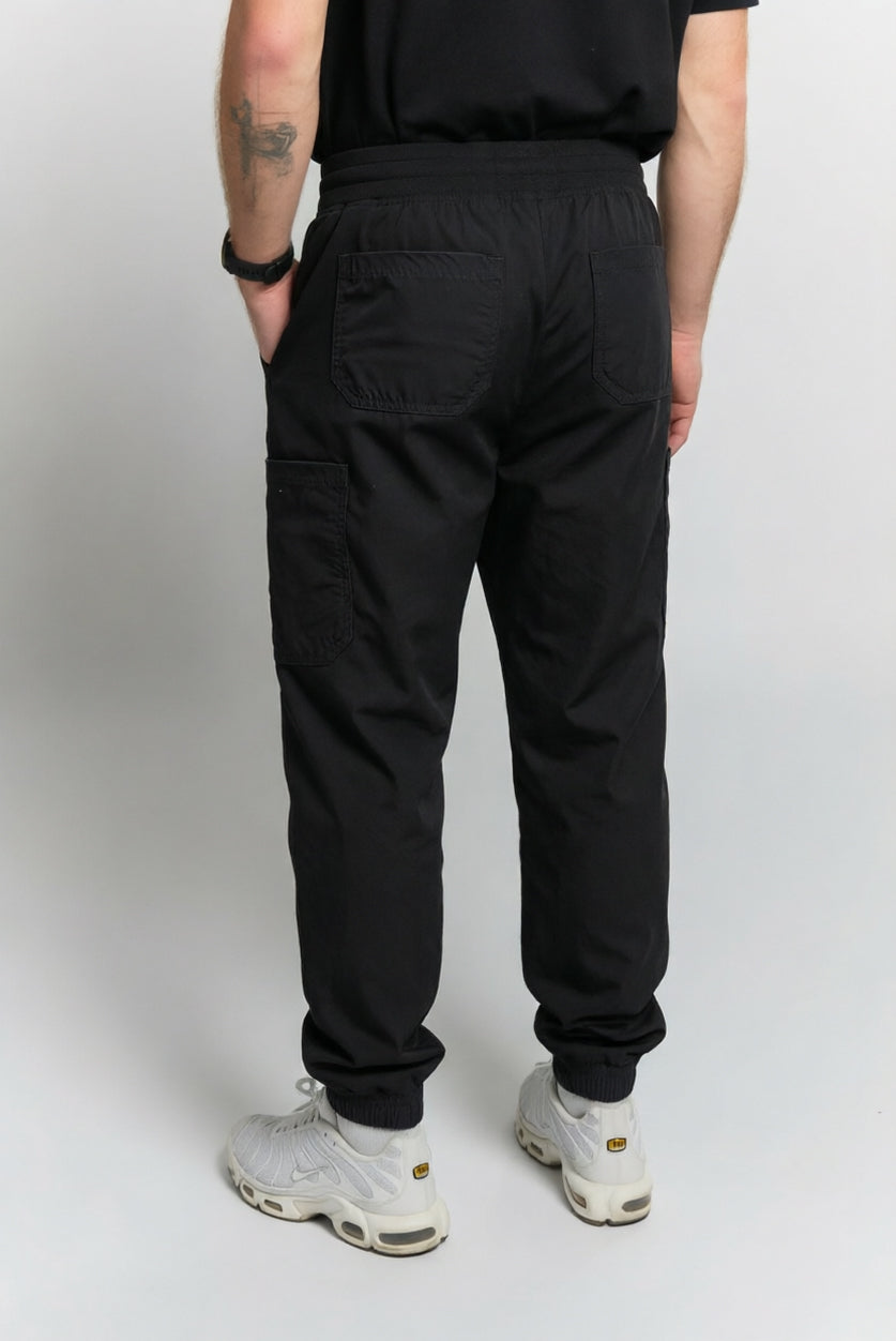 Jonas Straight Leg Scrub - Black