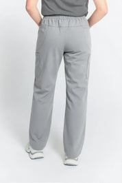 Mona Straight Leg Scrub Light Grey