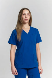 Rebecca Scrub Top Royal Blue