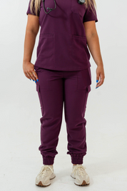 Pantalon de jogging et blouse Lydia - Violet royal