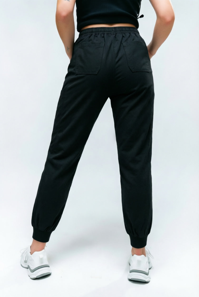 Virginia Straight Leg Scrub Black