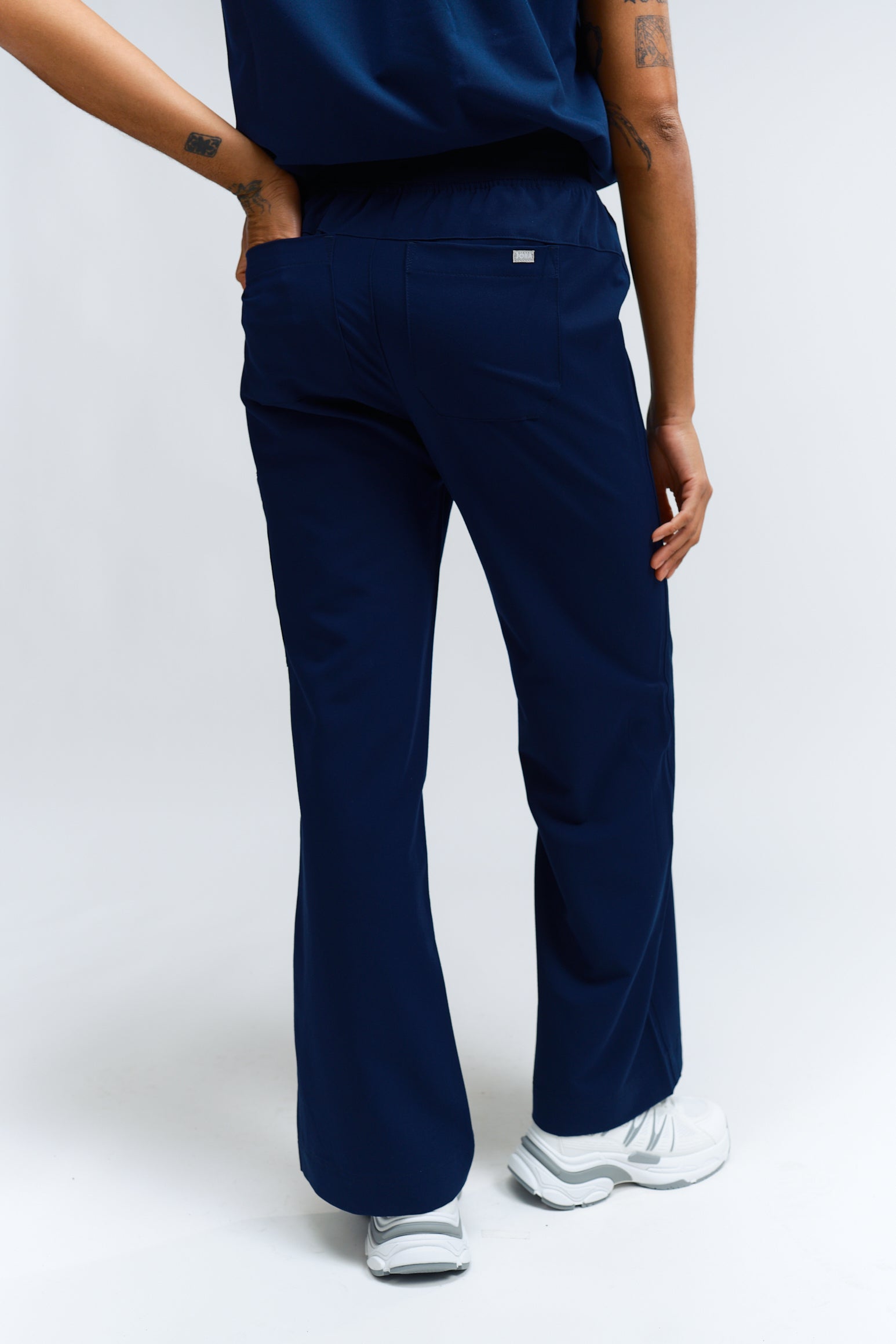 Pantalon de travail ACE coupe large - Marine