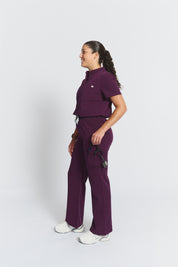 Pantalon de gommage large ACE - Violet royal