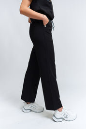 Pantalon de gommage ACE à jambe large - Noir