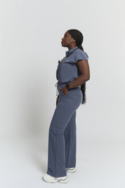 Pantalon de gommage large ACE - Gris orageux