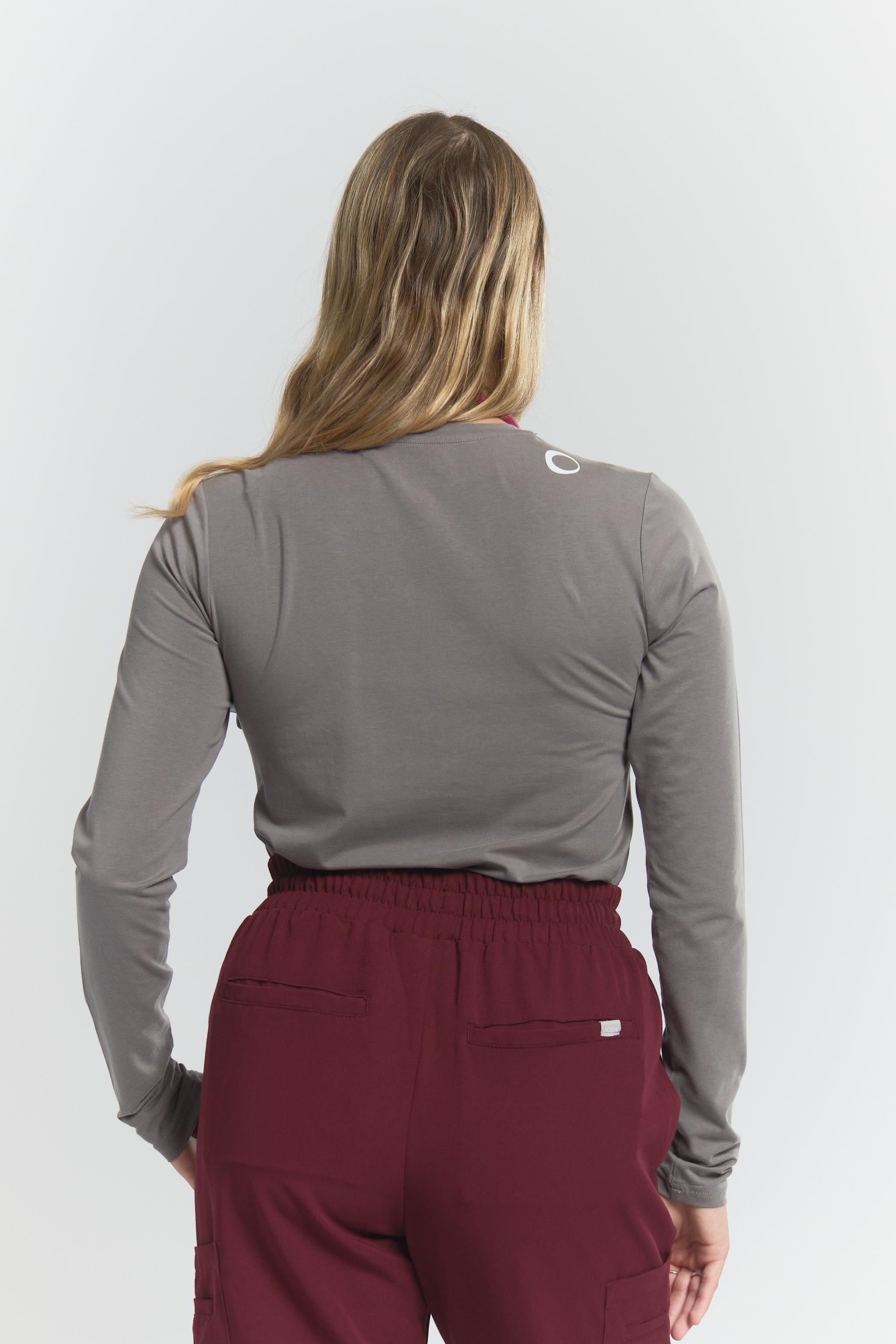 T-shirt manches longues Amelia - Gris - Technologie SILVADUR et rafraîchissante