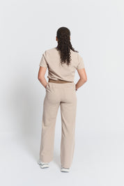 Pantalon de gommage large ACE - Sable