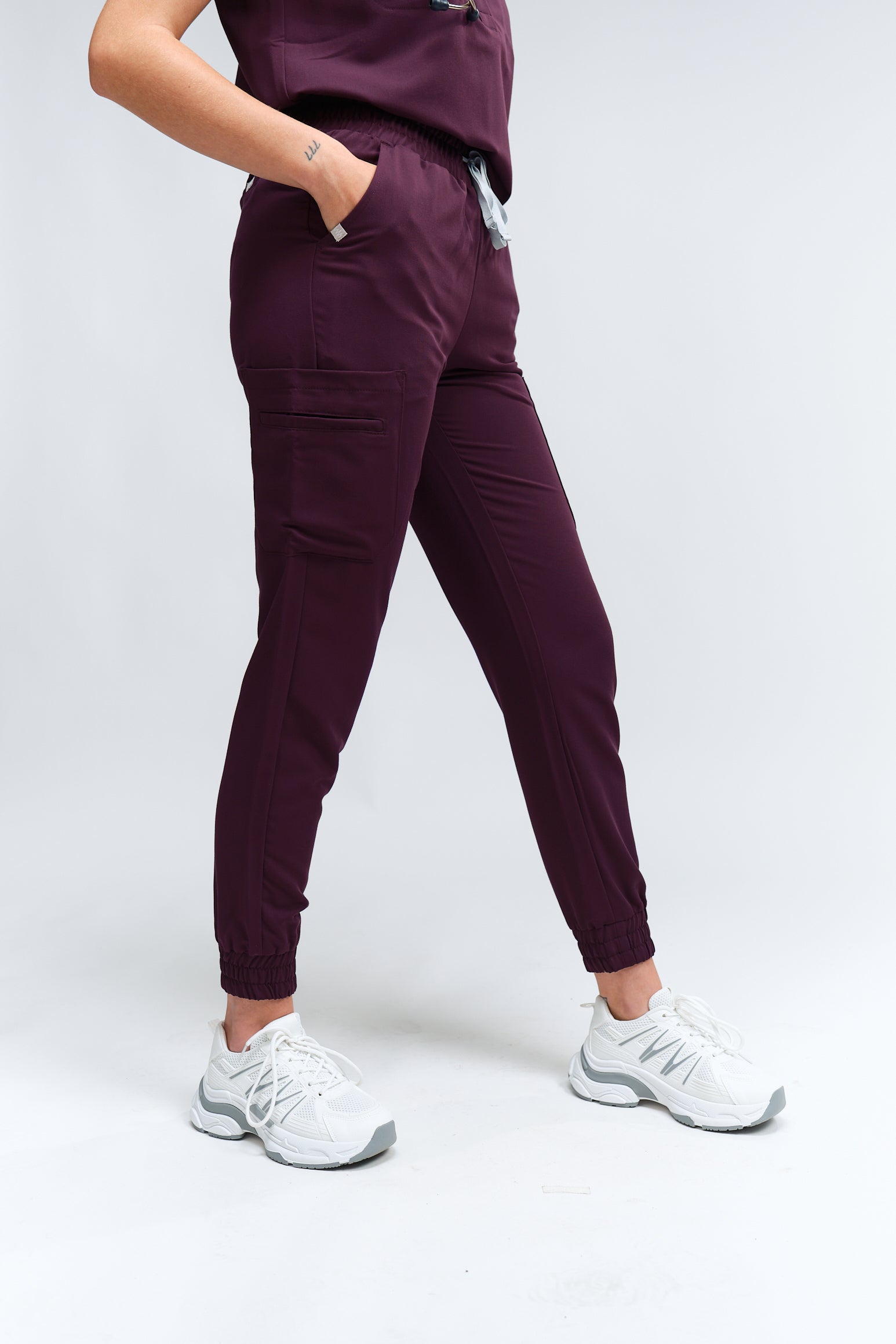 Pantalon de gommage Anastasia - Violet Royal