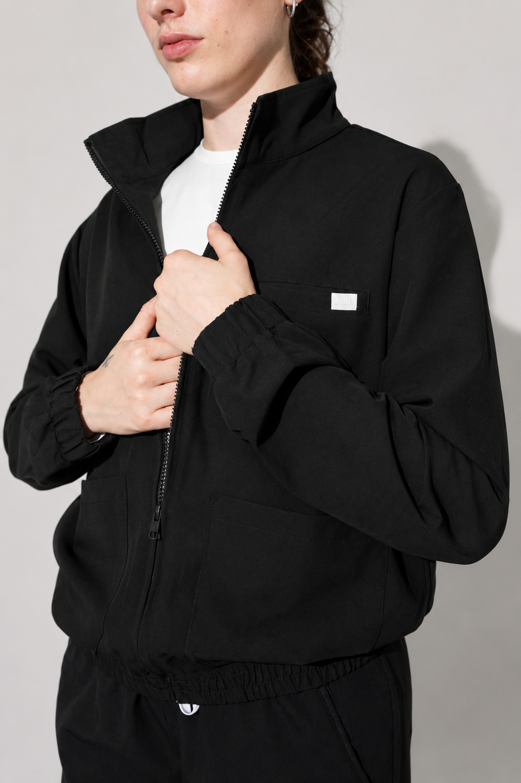 Thalia 2.0 Scrub Jacket - Black