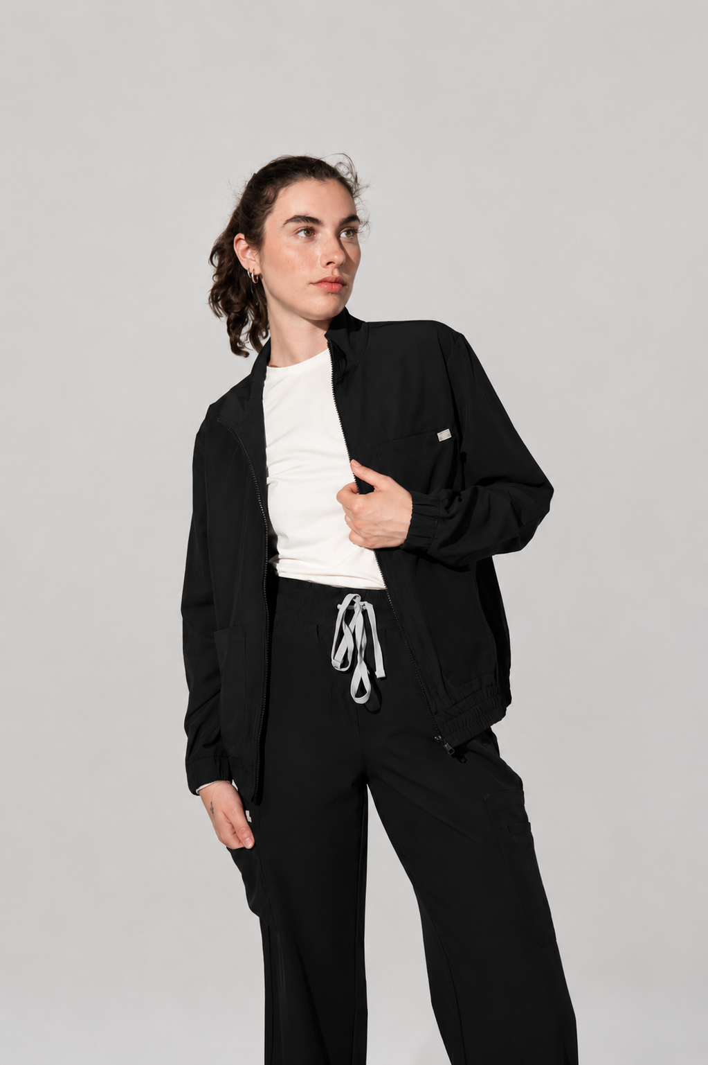 Thalia 2.0 Scrub Jacket - Black