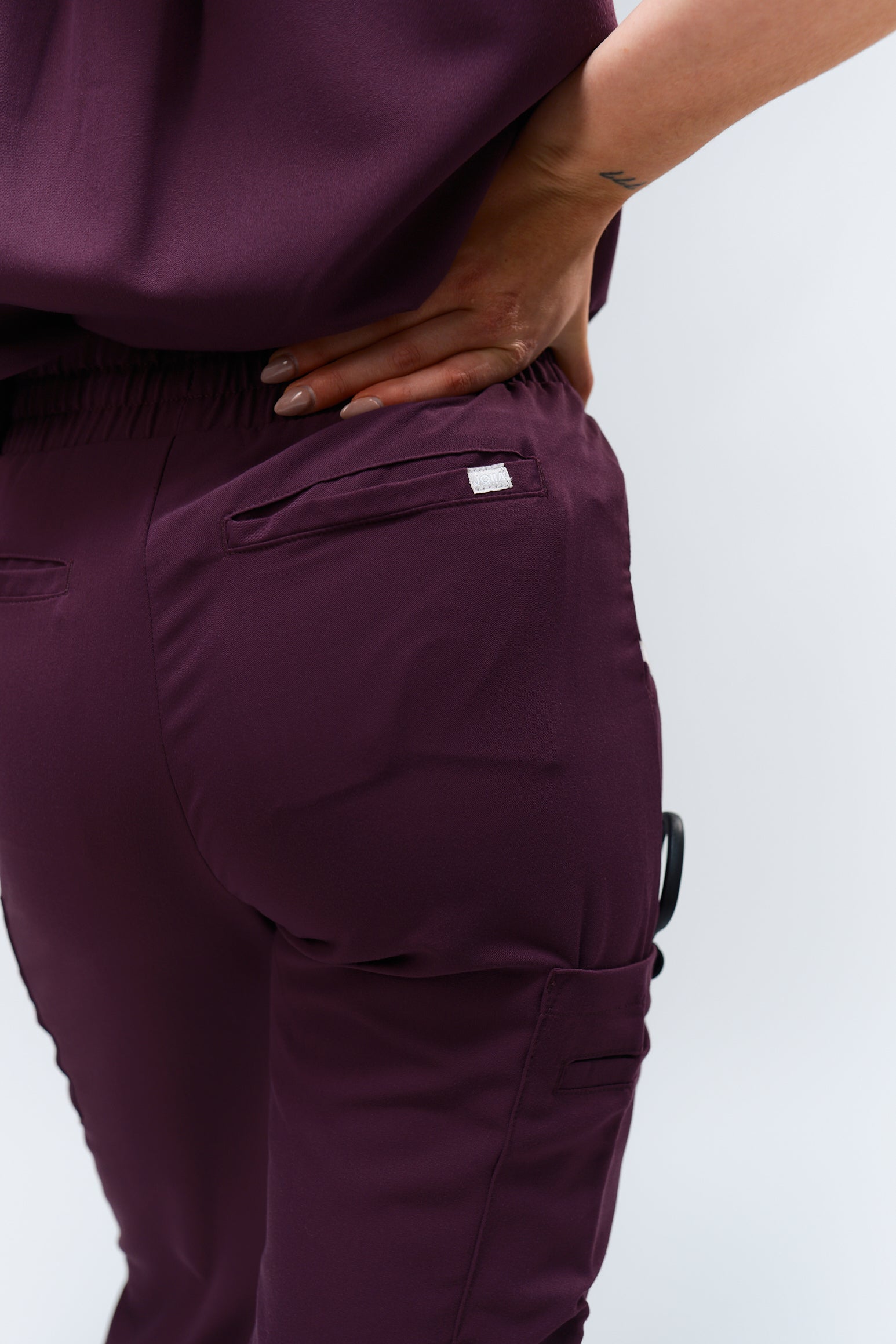 Pantalon de gommage Anastasia - Violet Royal