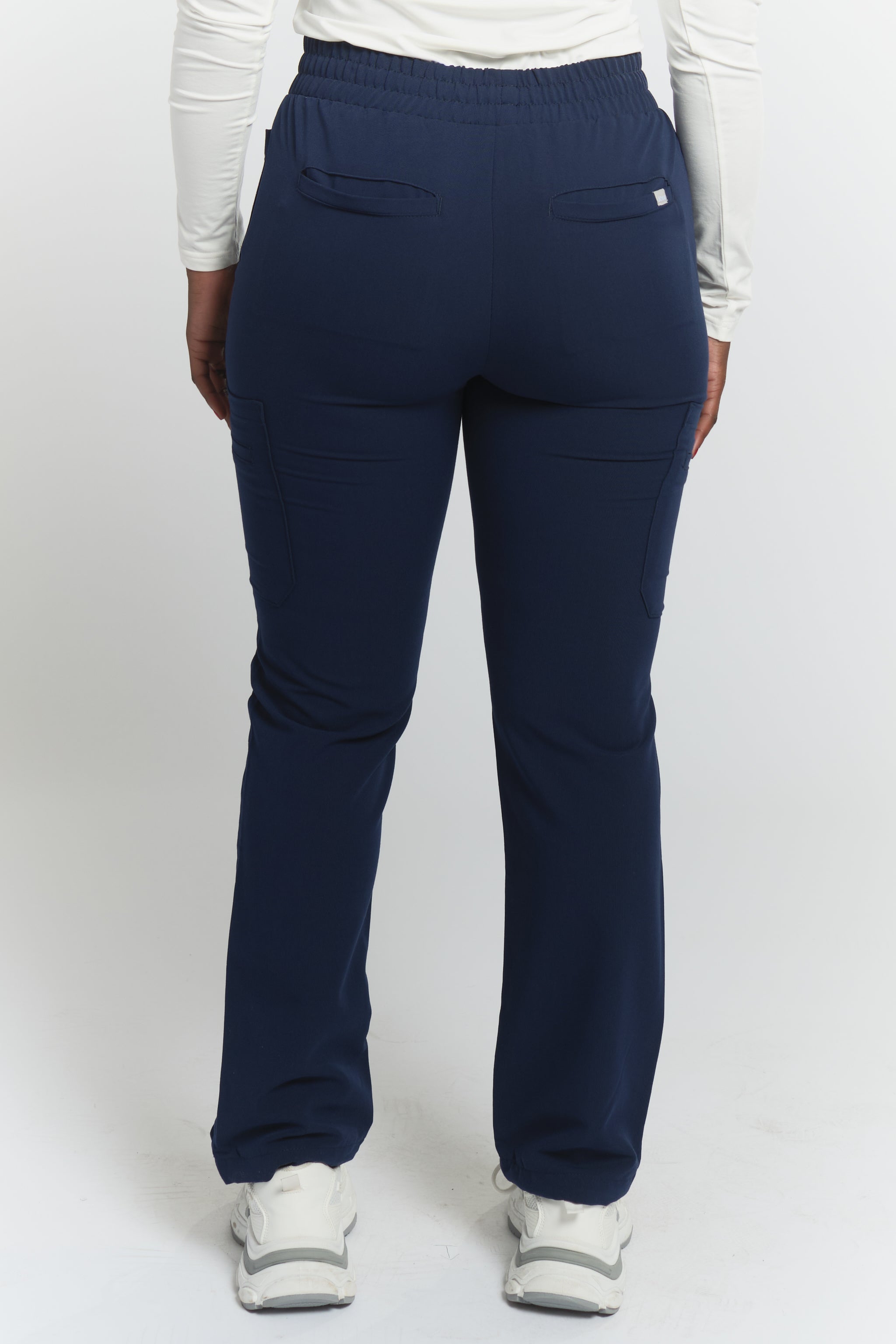 Pantalon de travail coupe droite Lulu - Marine