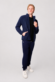 Elliot Polar Fleece Jacket- Navy