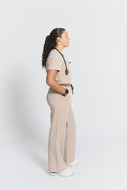Pantalon de gommage large ACE - Sable