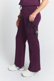 Pantalon de gommage large ACE - Violet royal