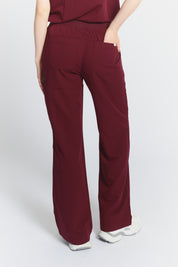 Pantalon de gommage large ACE - Bourgogne