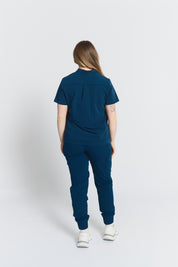 Haut de gommage Gloria - Bleu Abysse