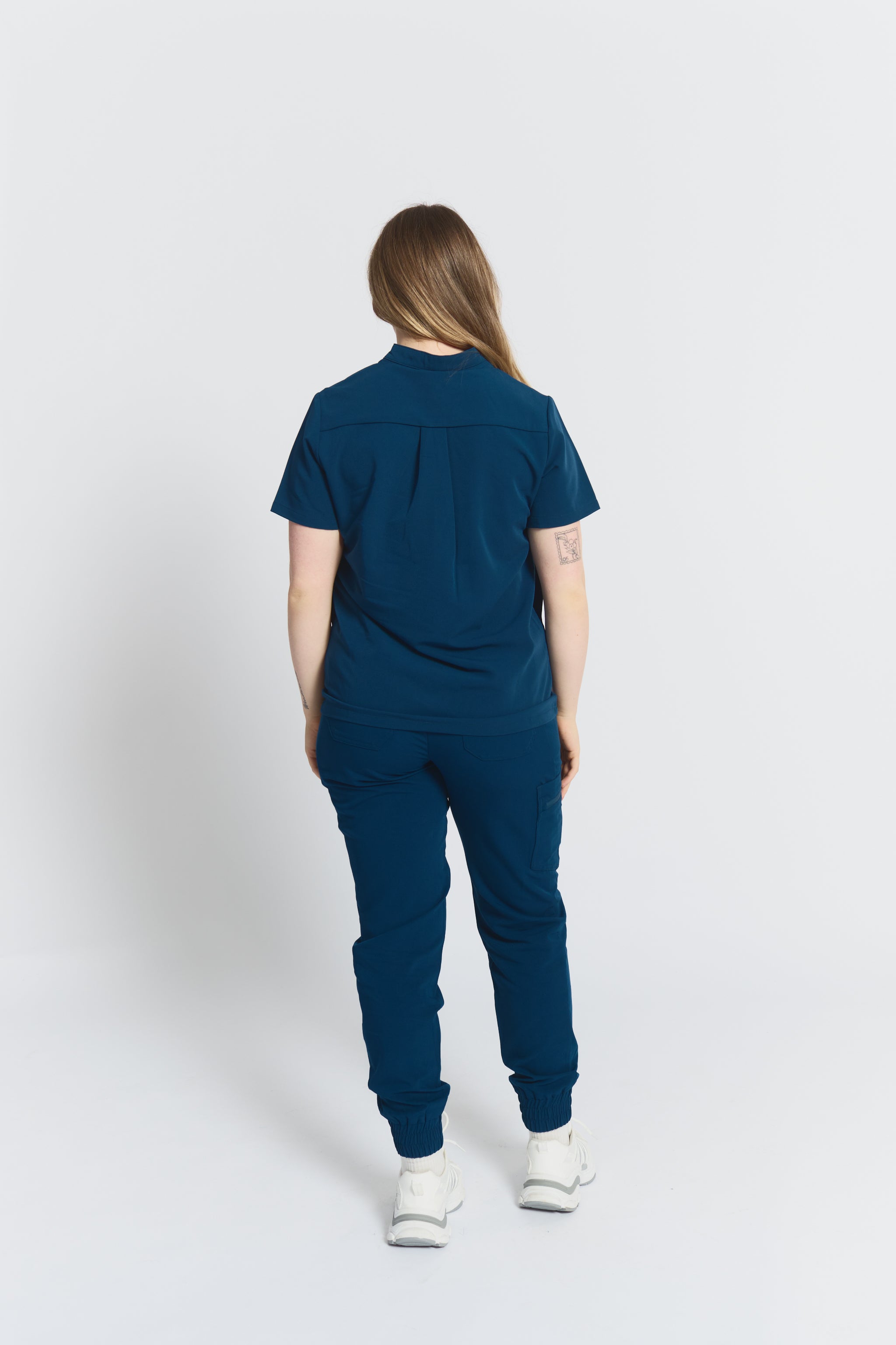 Haut de gommage Gloria - Bleu Abysse