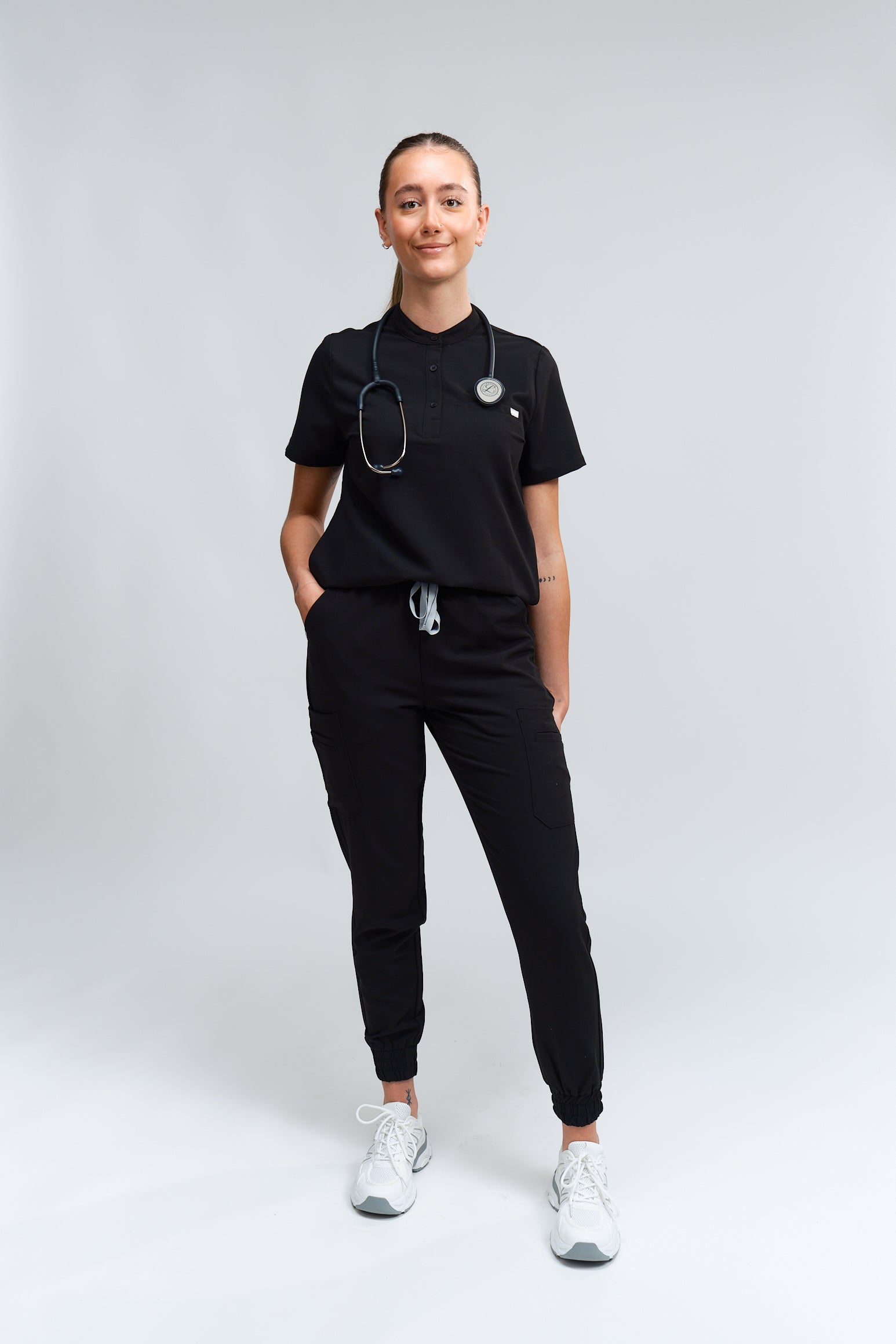 Haut d'uniforme Gloria - Noir