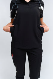 Haut d'uniforme Gloria - Noir