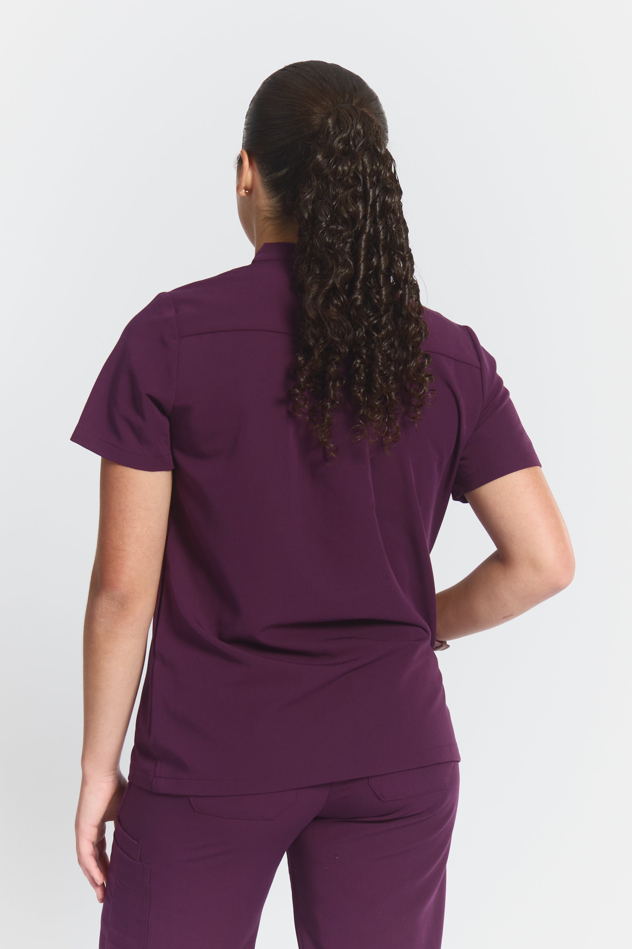 Haut à enfiler Gloria – Violet royal
